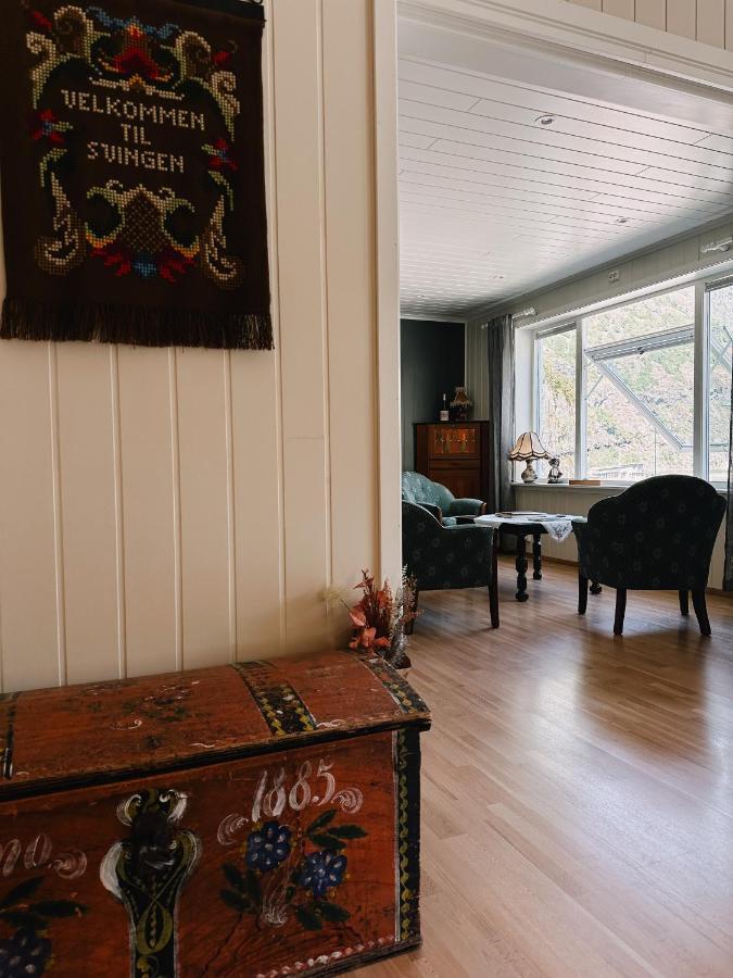 Svingen Guesthouse - Panoramic Fjord Views In Flåm Eksteriør bilde